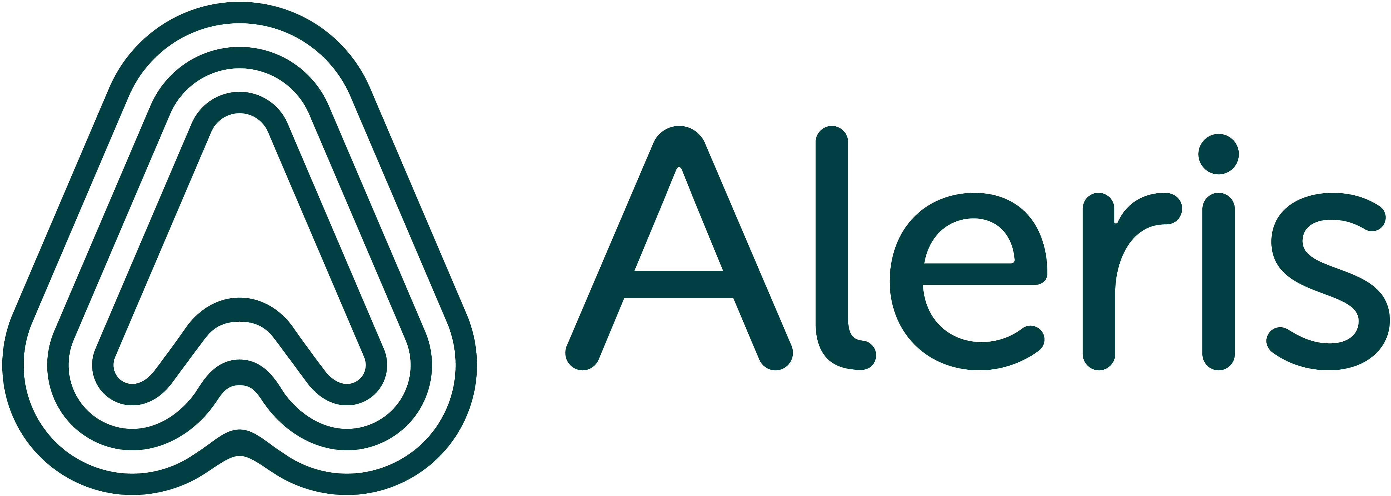 Logotyp för Aleris, gå till startsidan.